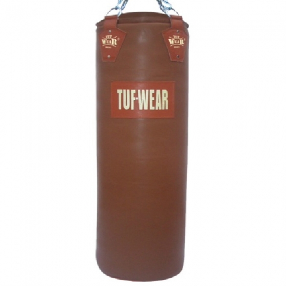 Tufwear bokszak leder 140 cm bruin 60 kg T86